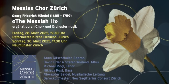 Konzertflyer Messiah II